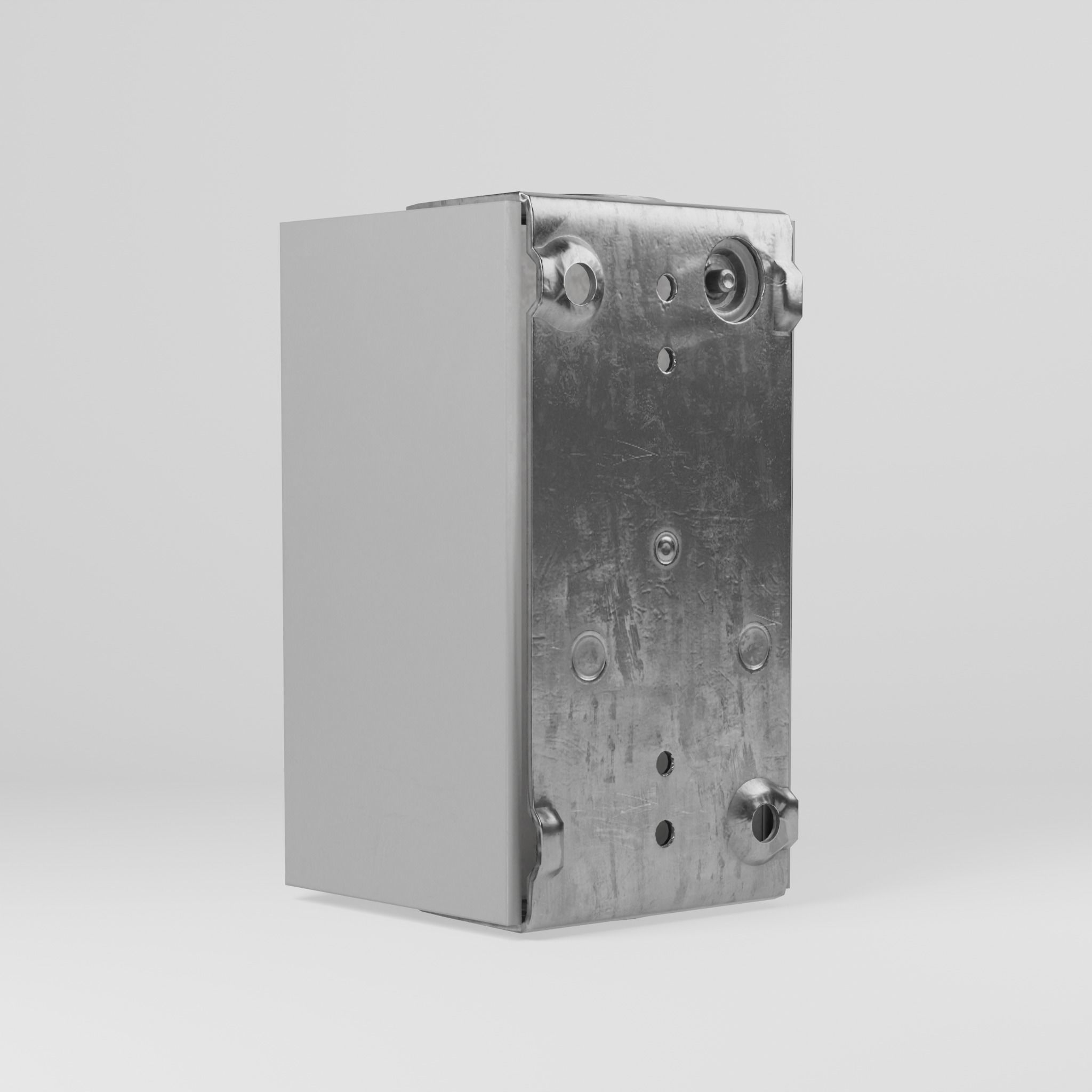 Control Station Switch Low-poly 3D model_12