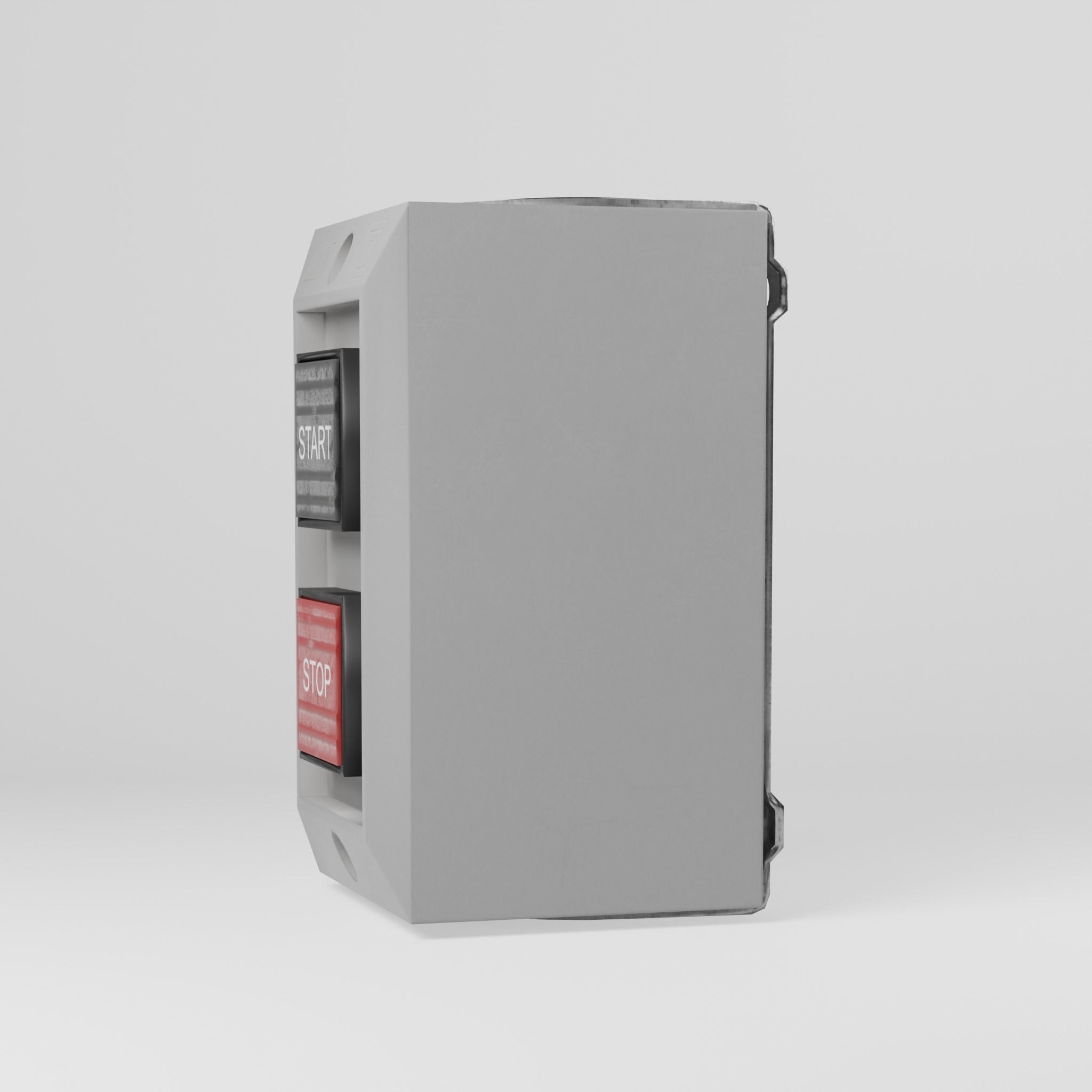 Control Station Switch Low-poly 3D model_14