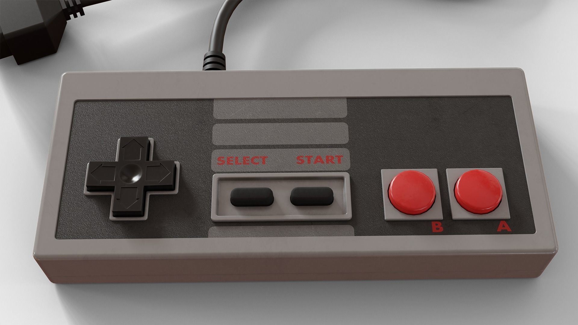 NES Controller 3D model_1