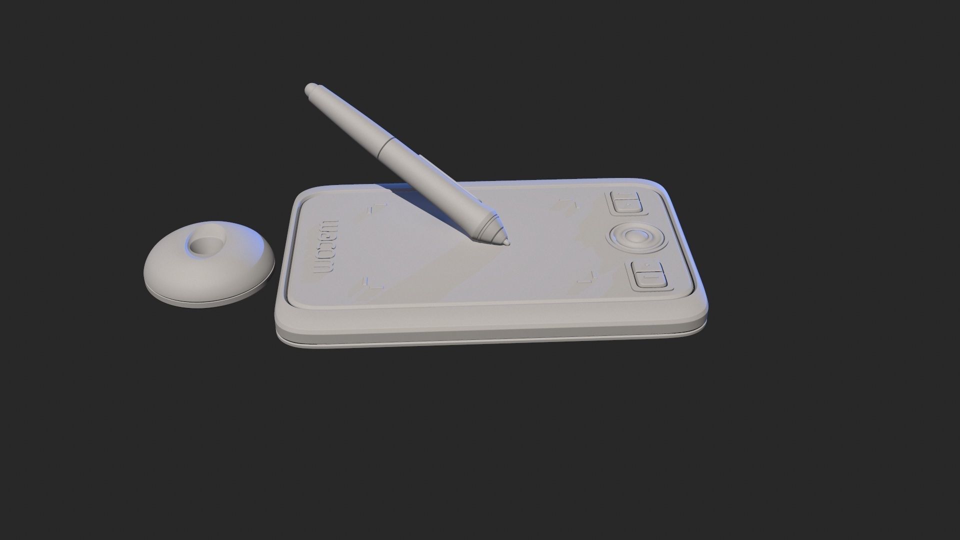 Assets - Wacom Intuos Pro Mini 3D print model_2