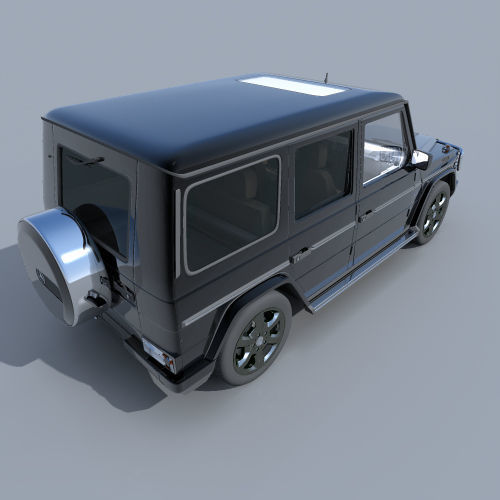 Mercedes Class G 500 Free 3D model_1
