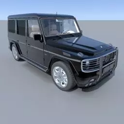 Mercedes Class G 500 Free 3D model_0