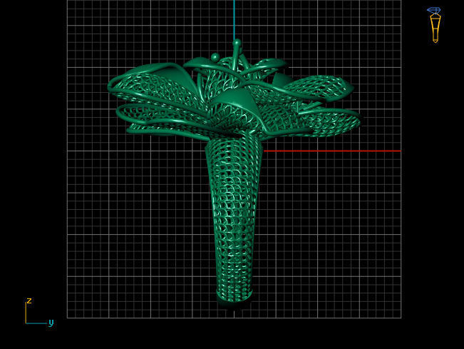 Balon Heart Electro-Fusion Fashion Ring 2 3D print model_4