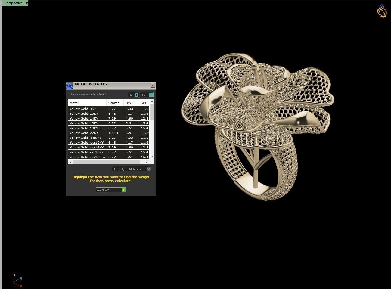 Balon Heart Electro-Fusion Fashion Ring 2 3D print model_11