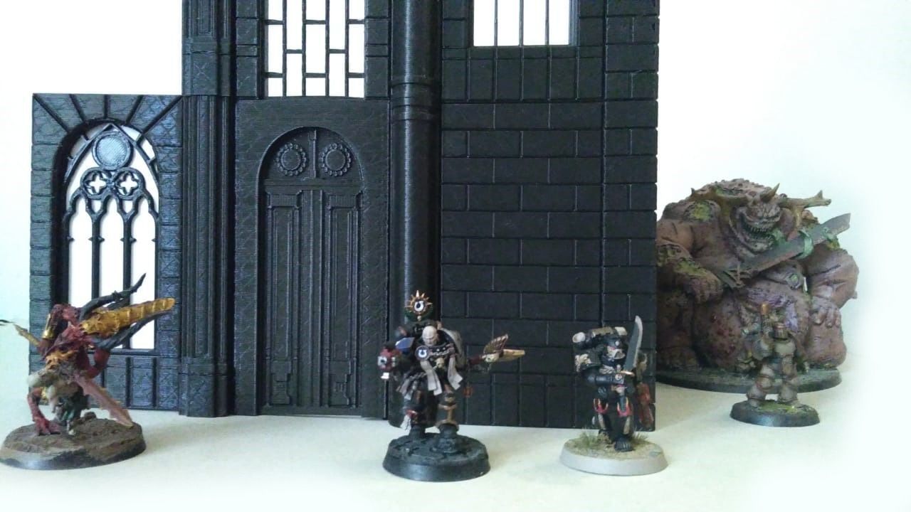 Modular Church 3D print model_11