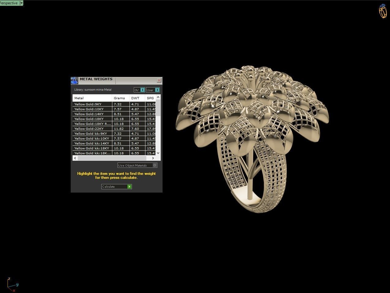 Amazing Flower Electro-Fusion Printable Ring 3D print model_12