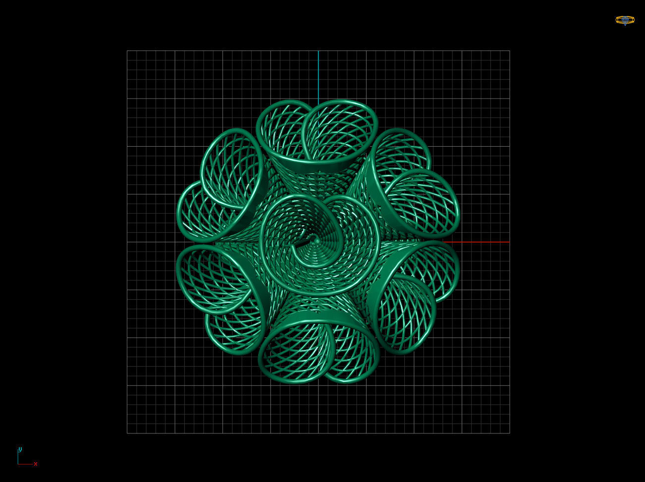 Cono Fusion Prinable Ring 3D print model_8