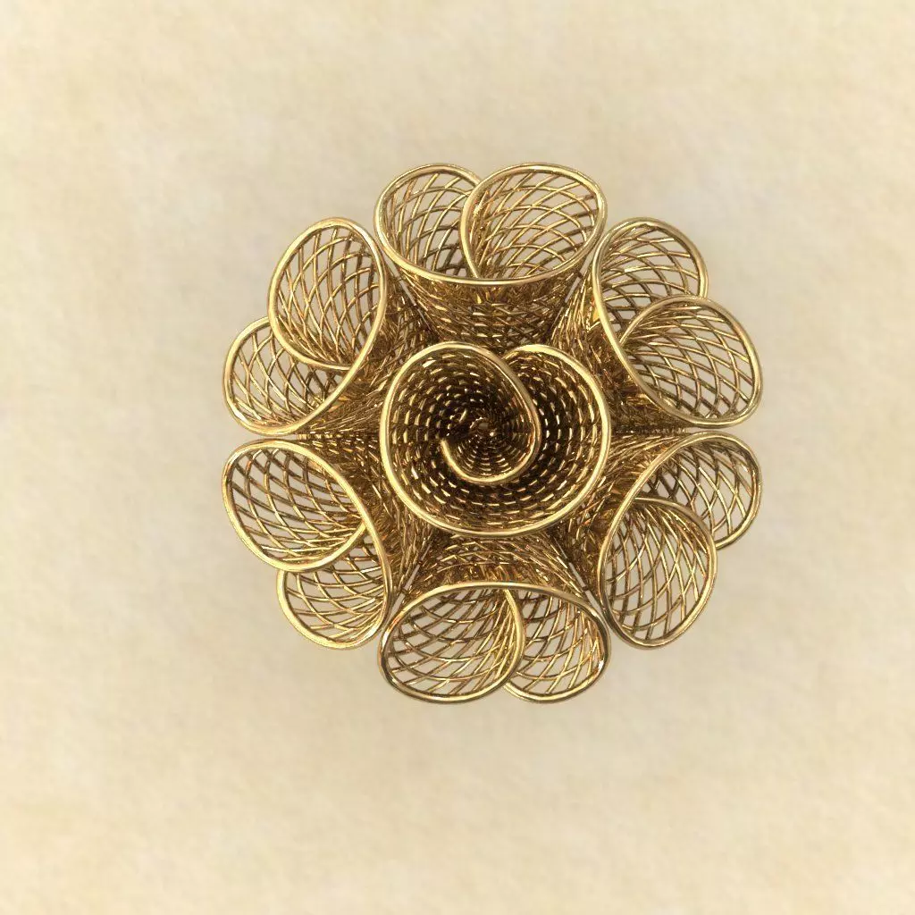 Cono Fusion Prinable Ring 3D print model_0