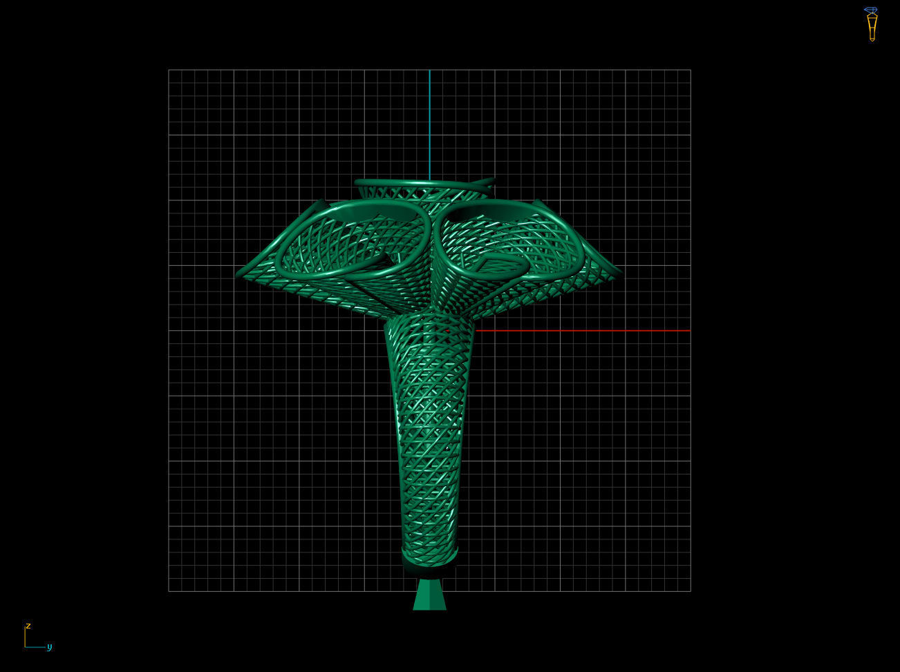 Cono Fusion Prinable Ring 3D print model_6