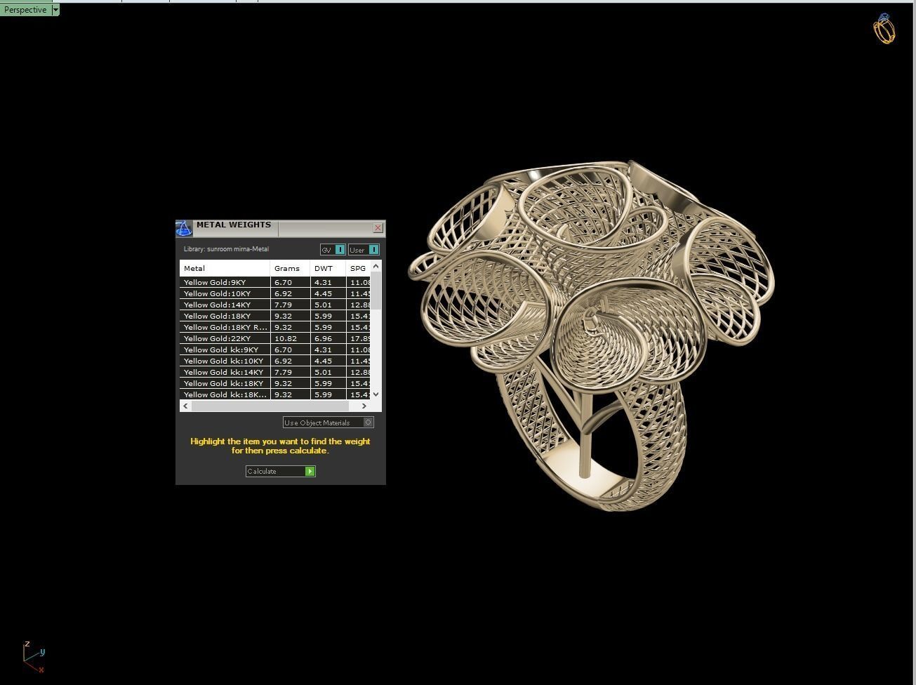 Cono Fusion Prinable Ring 3D print model_7