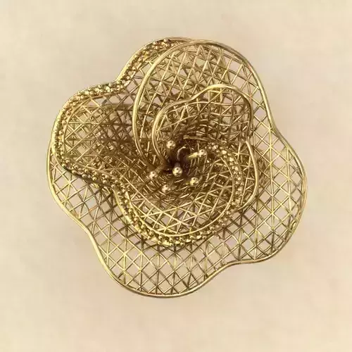 The wire patch face awesome ring