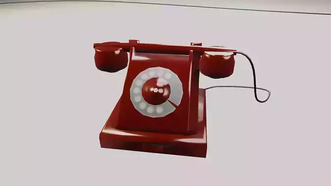 Telephone Lowpoly