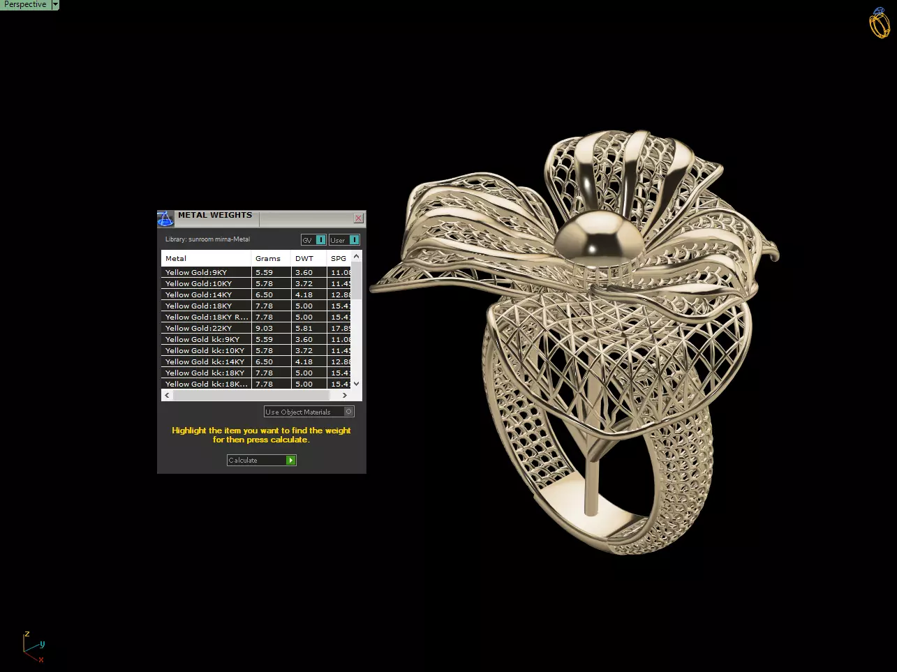 Awesome Cloth Like Electro-Fusion Fashion Ring 3D print model_0