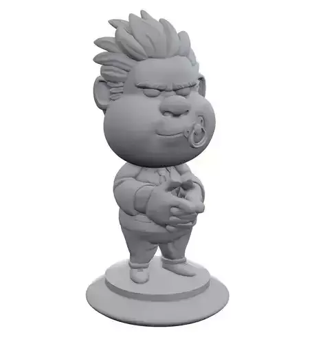 Fusion wreck it ralph vs Boss Baby 3D print model