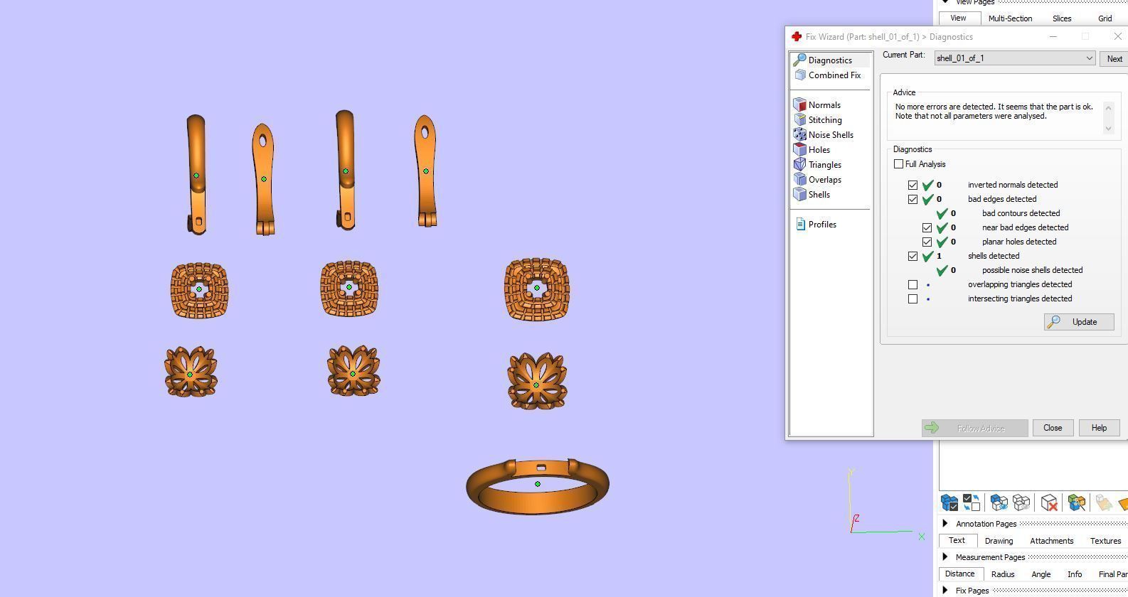 Ring and Earrings 85 3D print model_4