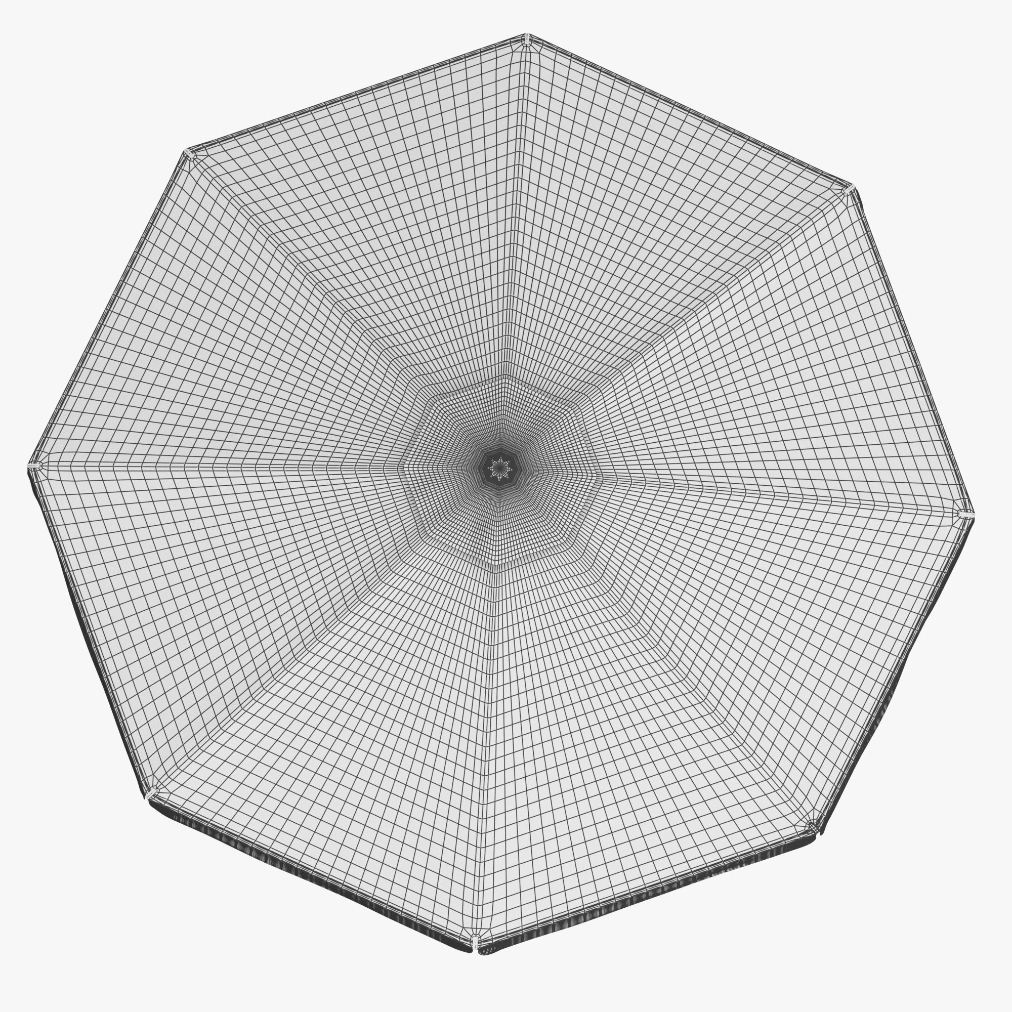 Outdoor umbrella Parasols Antigua 3D model_12