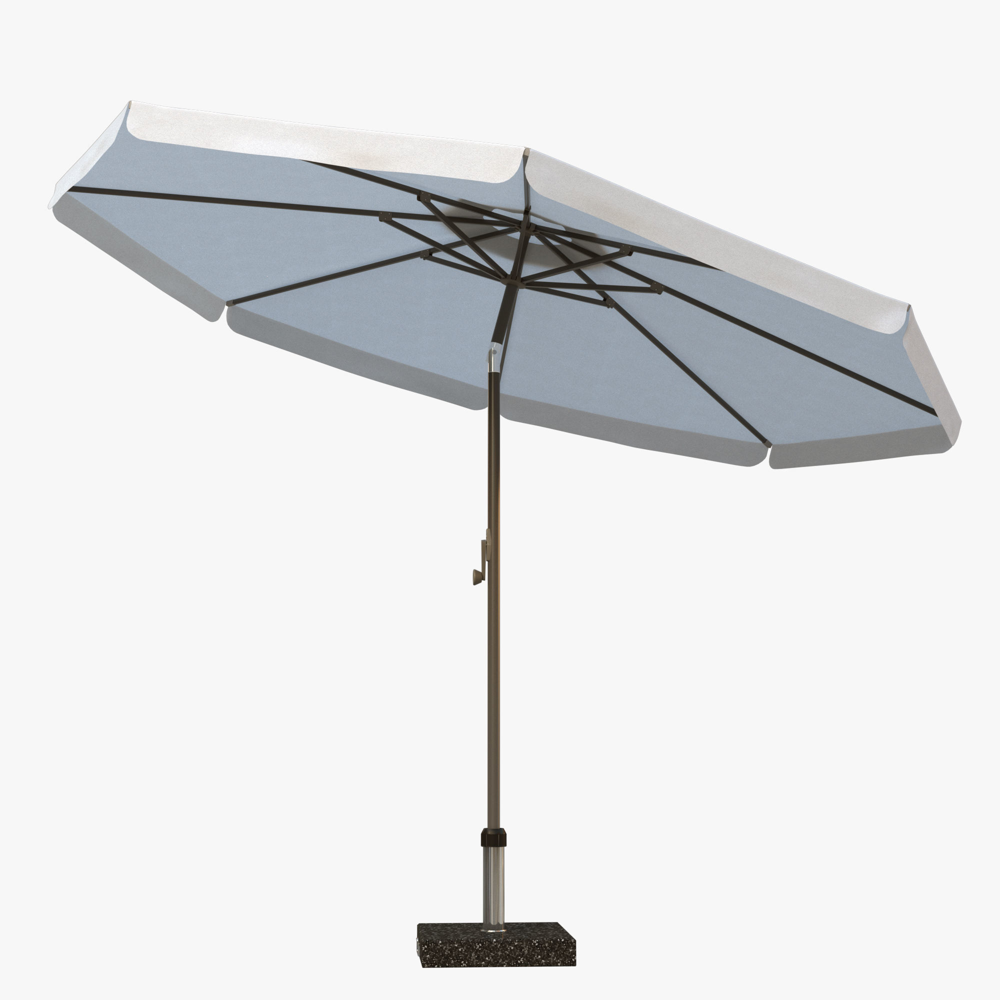 Outdoor umbrella Parasols Antigua 3D model_2