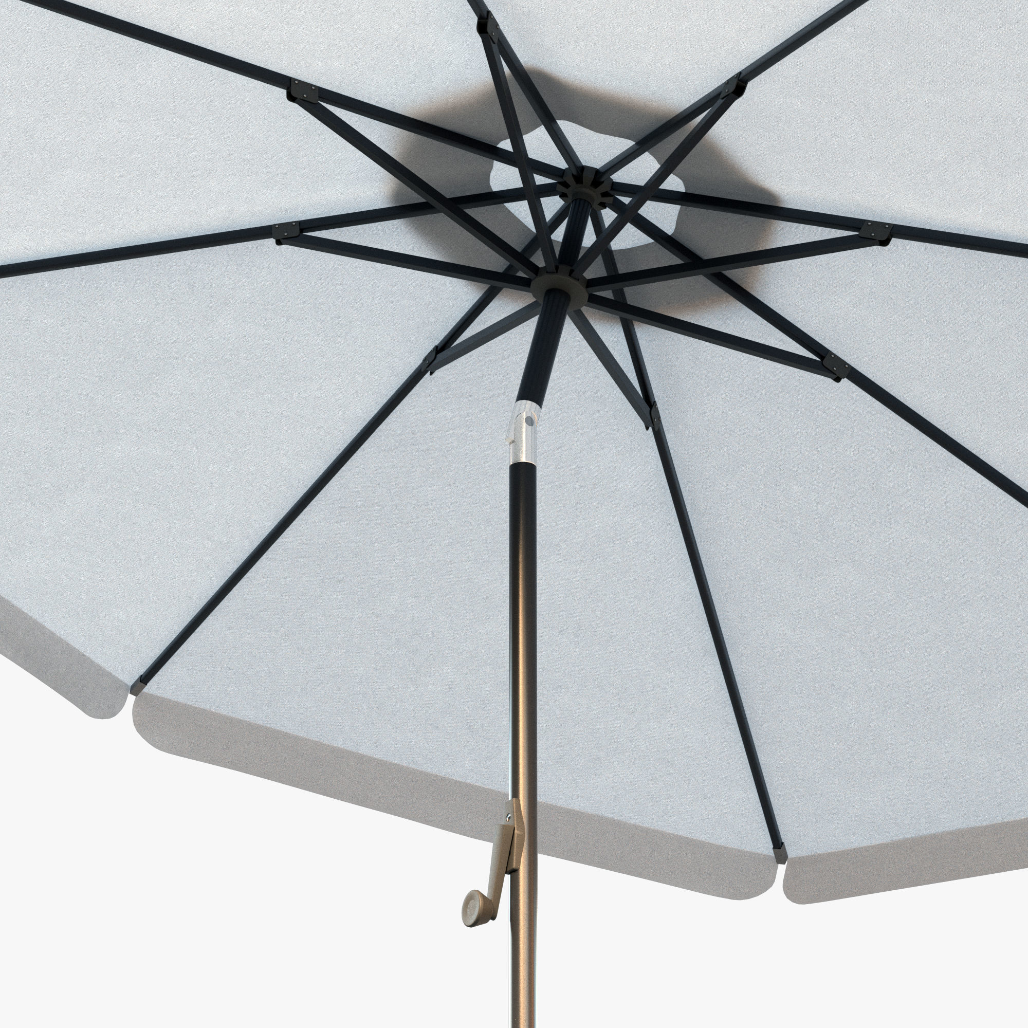 Outdoor umbrella Parasols Antigua 3D model_3