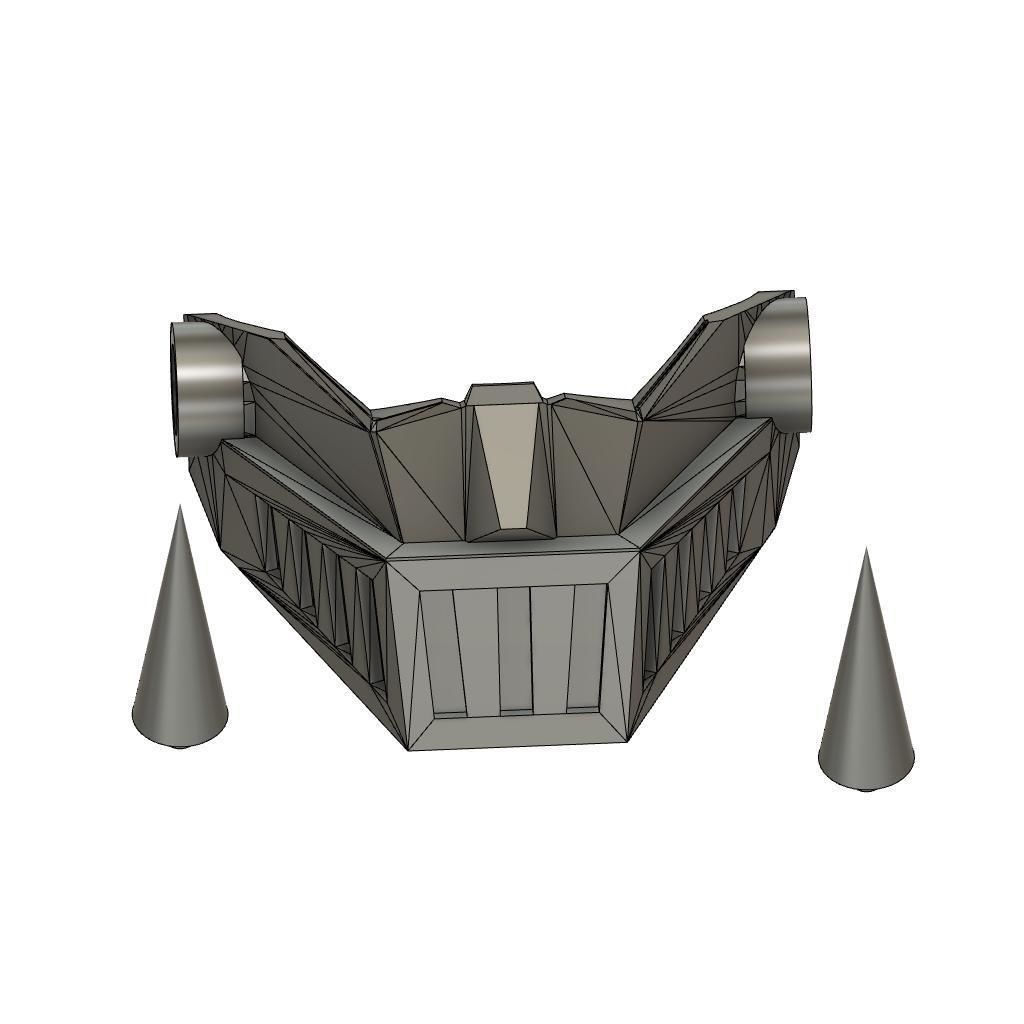 Mazinger Z Mask Free 3D print model_4