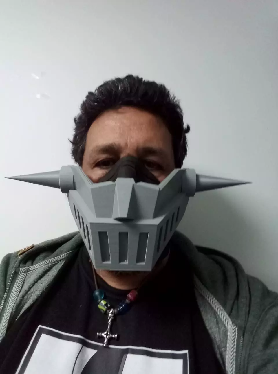 Mazinger Z Mask Free 3D print model_0