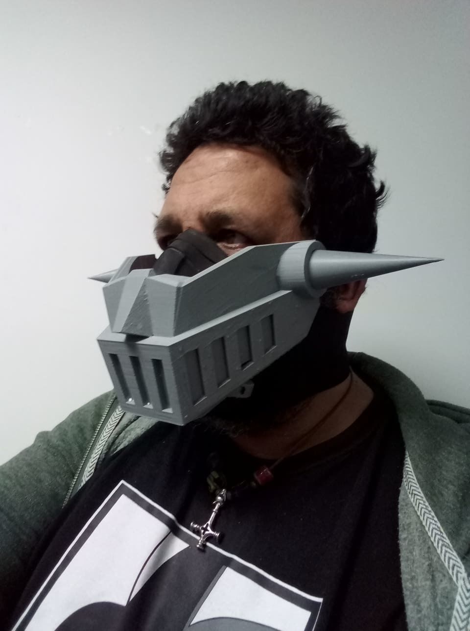 Mazinger Z Mask Free 3D print model_1