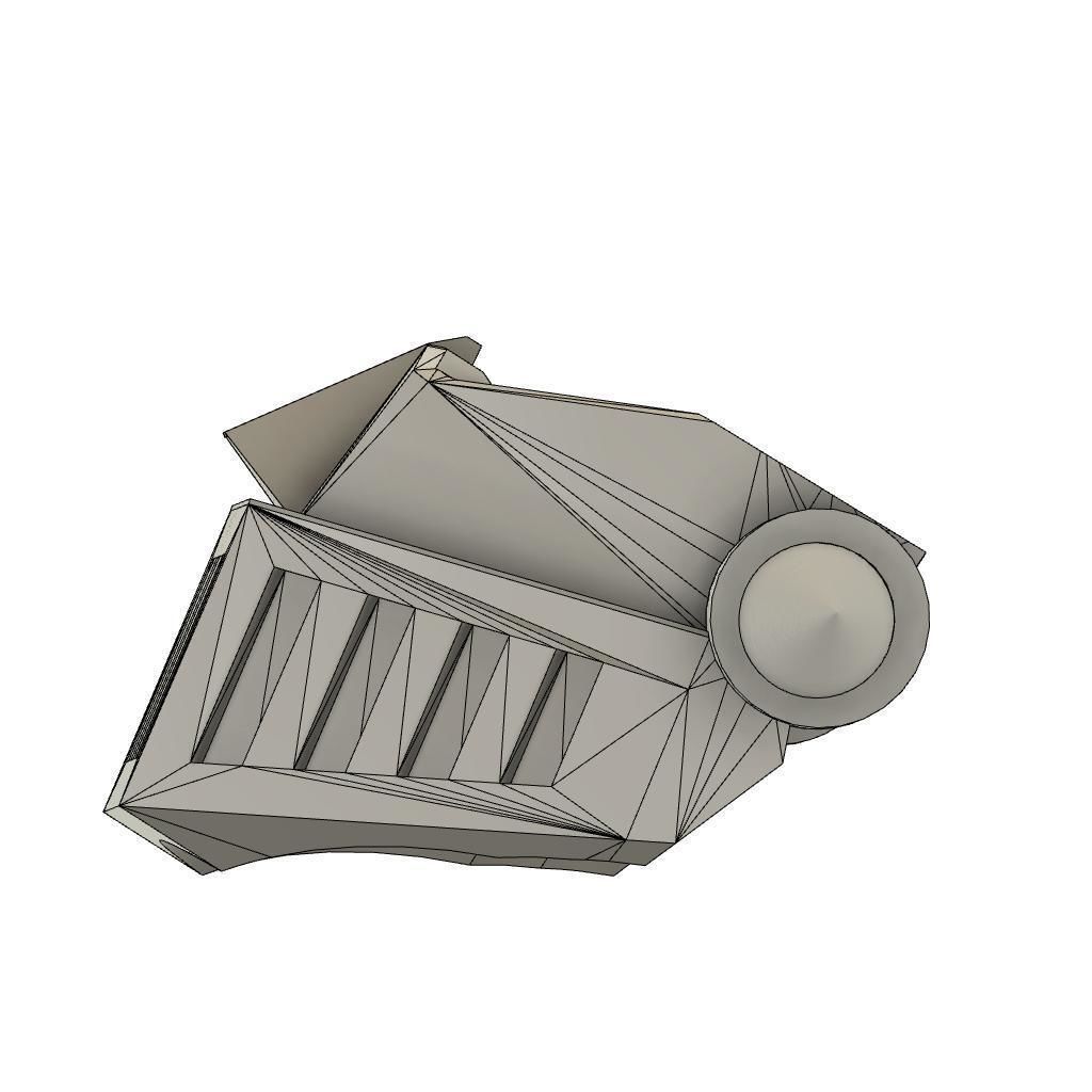 Mazinger Z Mask Free 3D print model_6