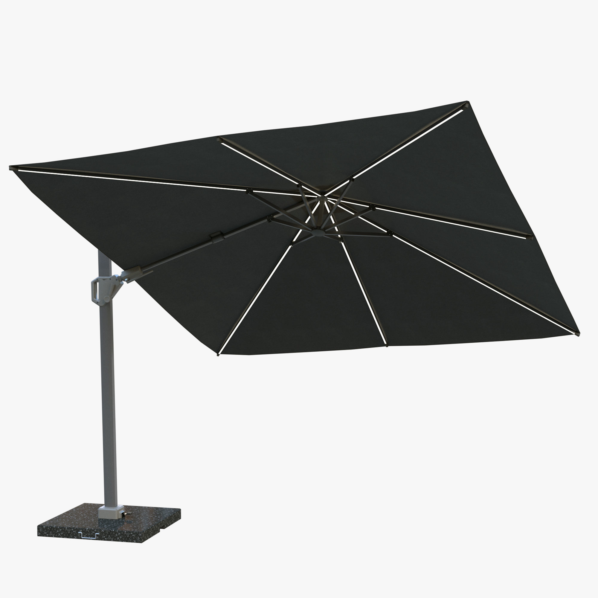 Street umbrellas 3D Model Collection_48