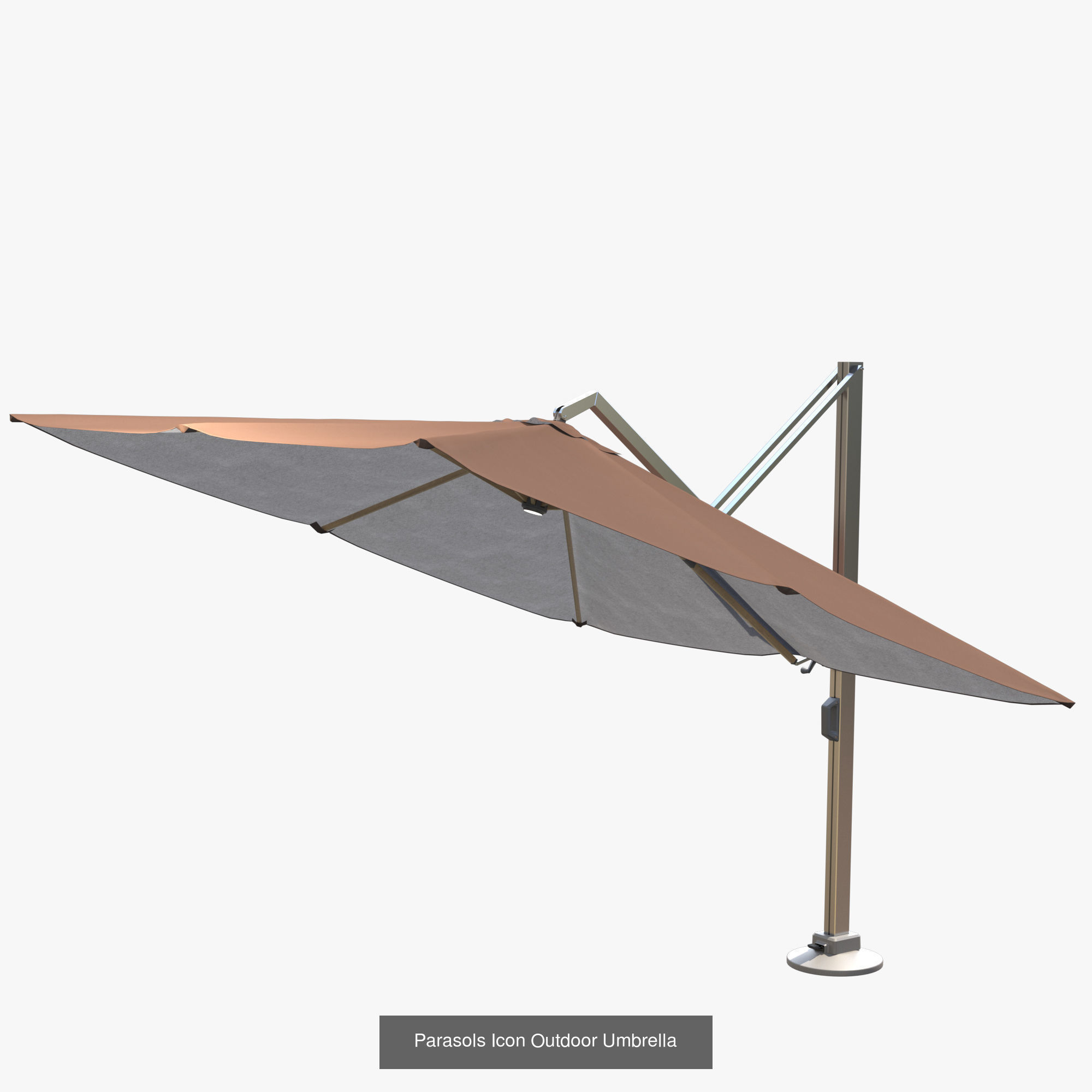 Street umbrellas 3D Model Collection_2