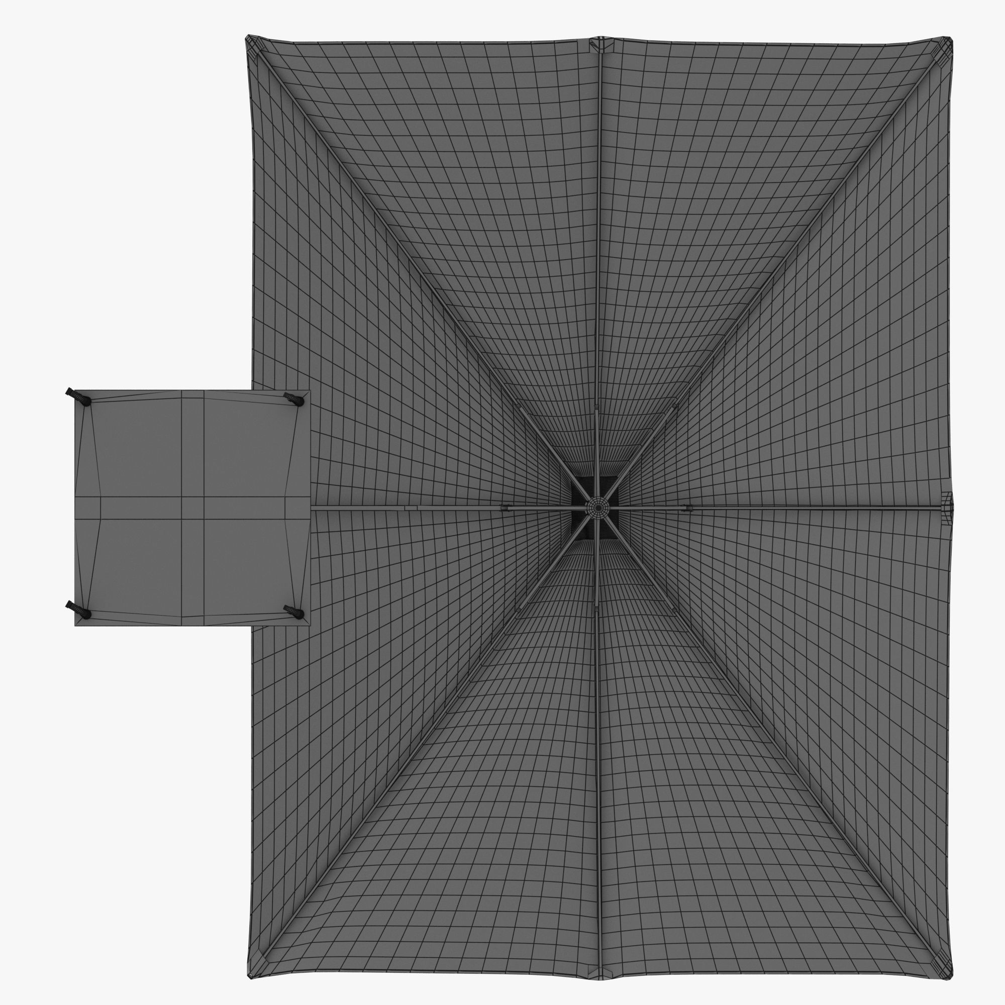 Street umbrellas 3D Model Collection_91