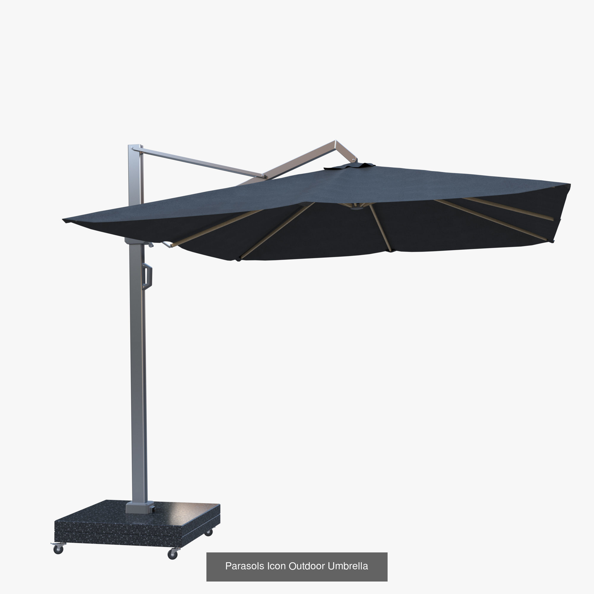 Street umbrellas 3D Model Collection_1