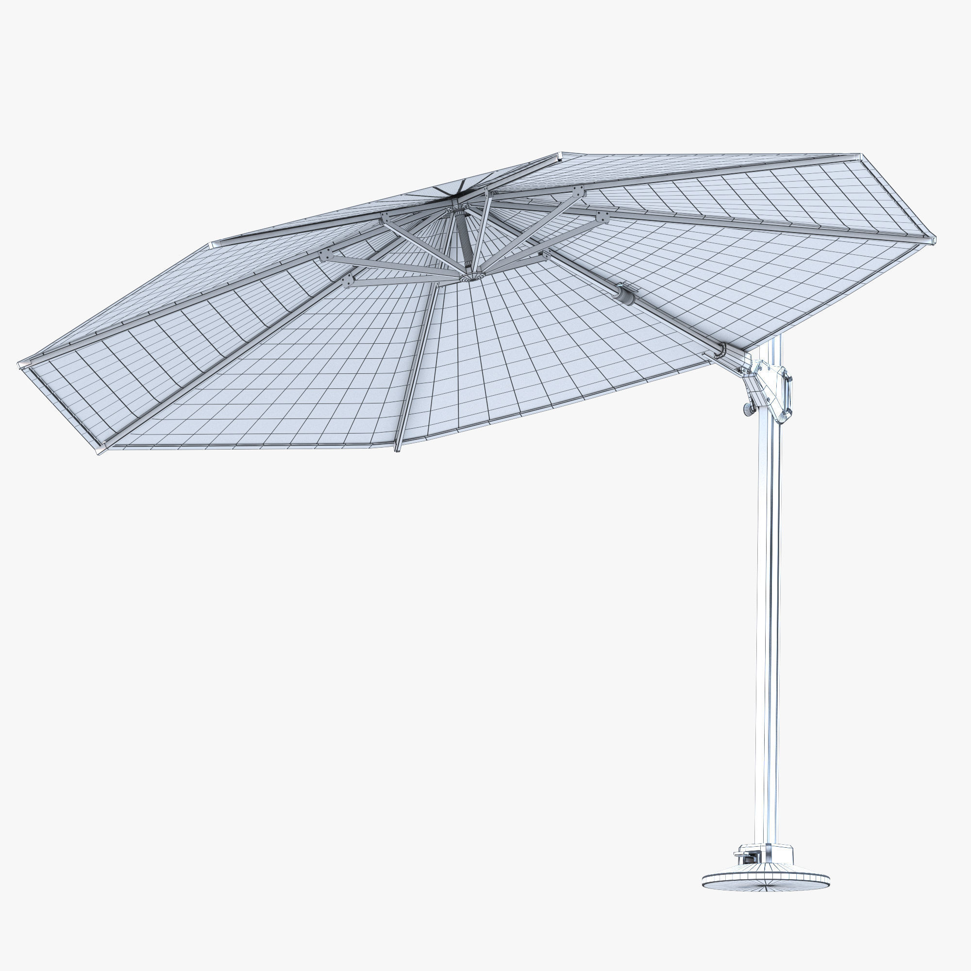 Street umbrellas 3D Model Collection_45