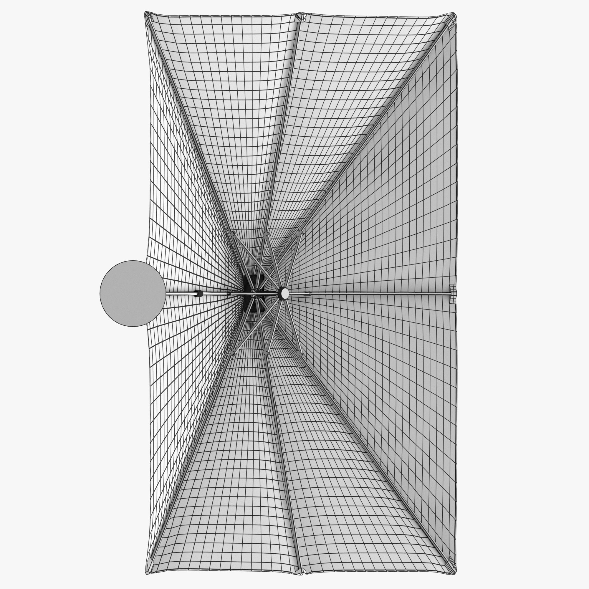 Street umbrellas 3D Model Collection_25