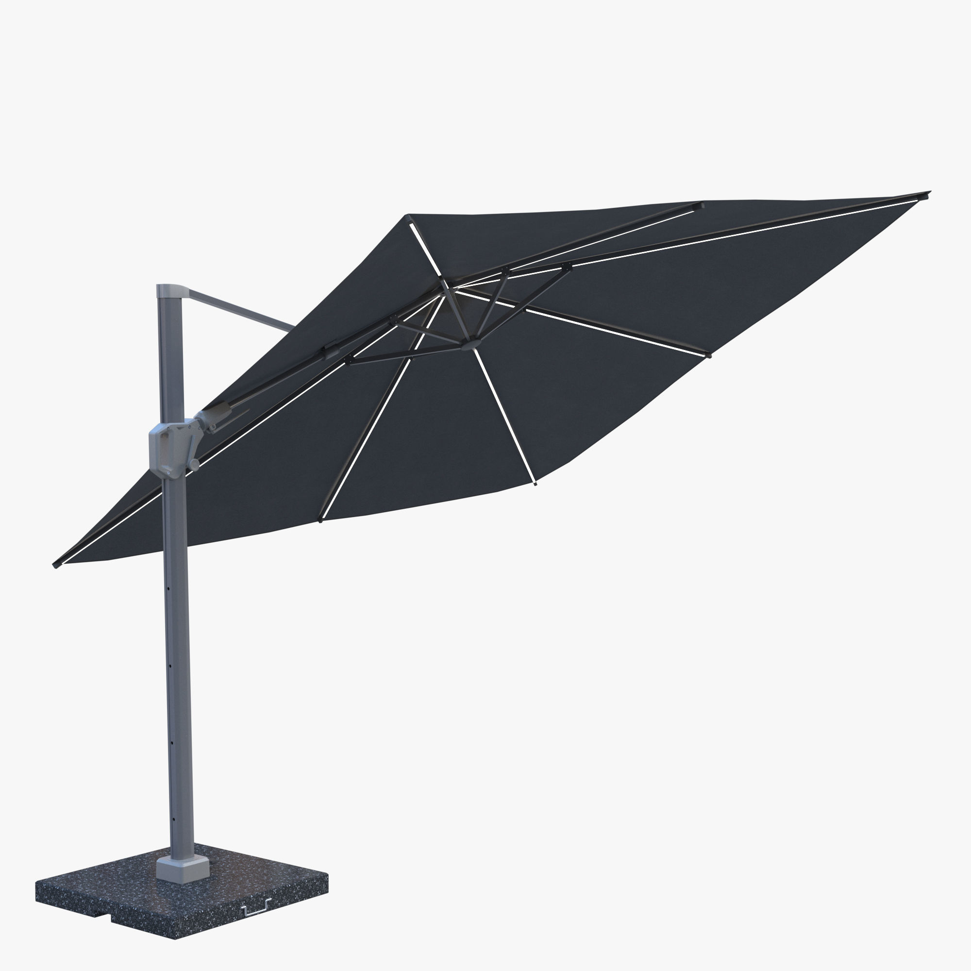 Street umbrellas 3D Model Collection_47