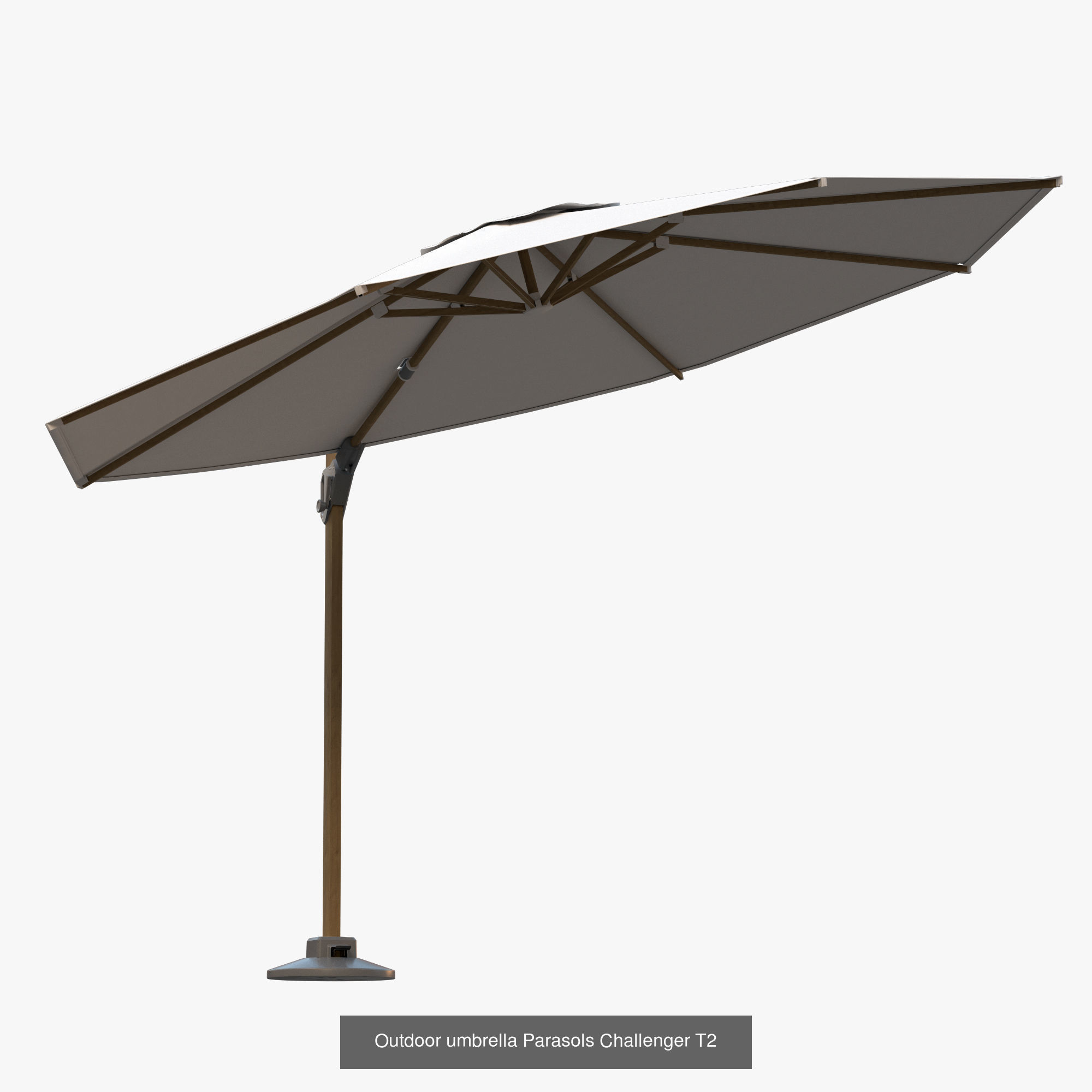 Street umbrellas 3D Model Collection_5