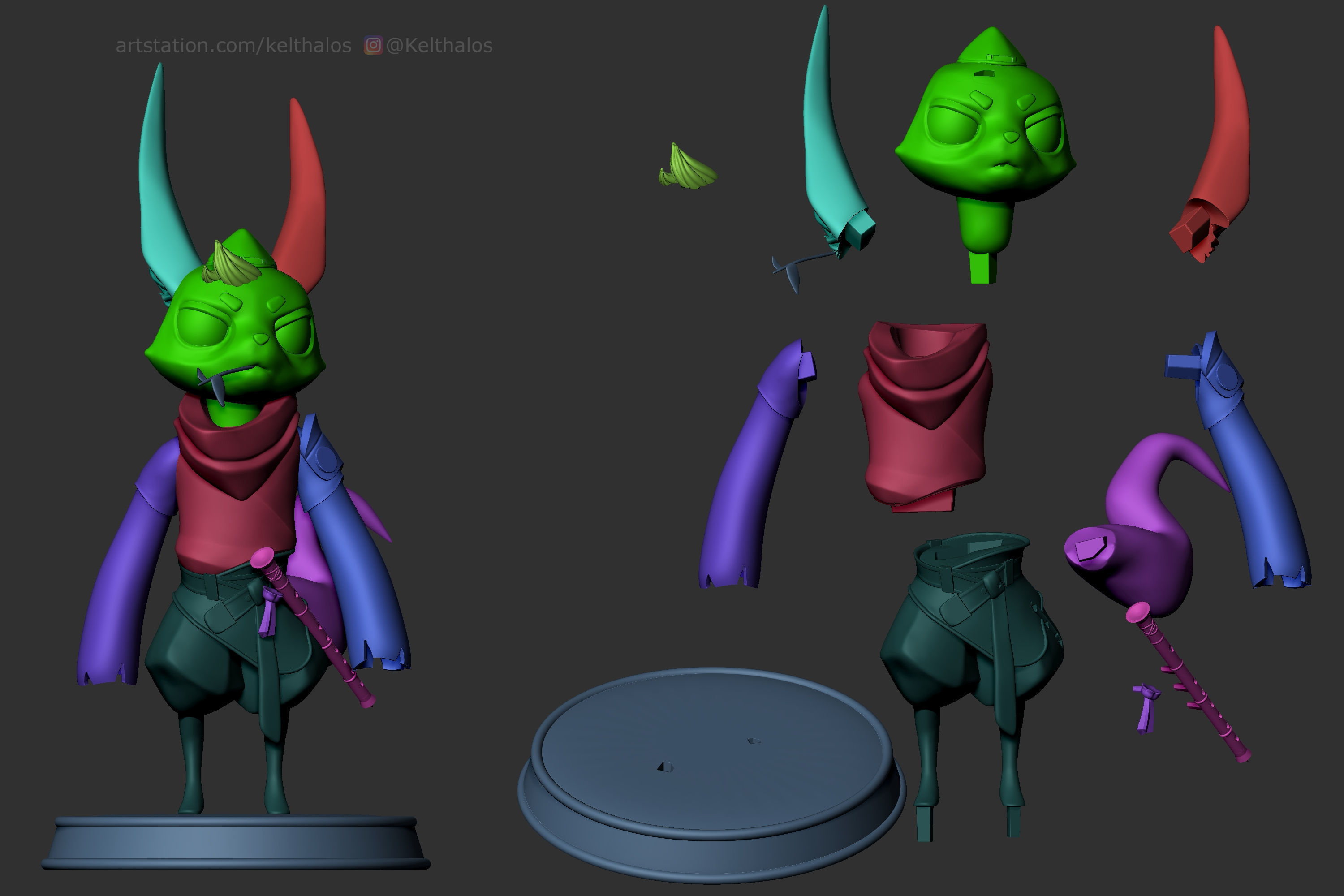 Mr Li 3D print model_3