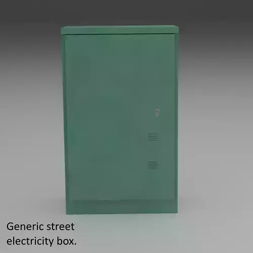 Generic street electricity box or fuse box