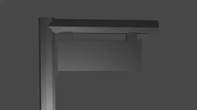 an advertisement pole object