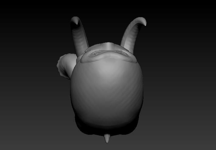 Pokemon Swinub Piloswine Mamoswine 3D print model_6