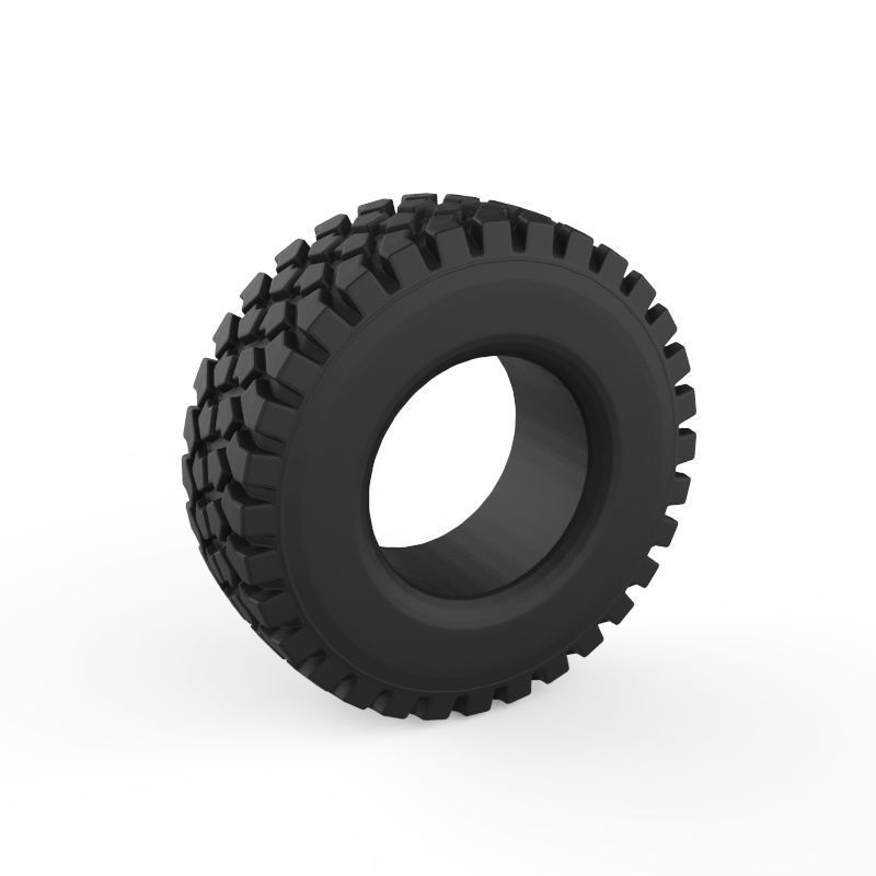 Rough Terrain Tire Mold 3D print model_6