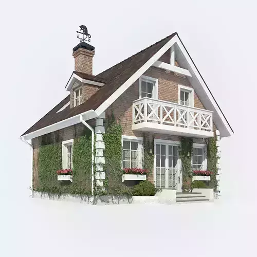 House brick 3D model