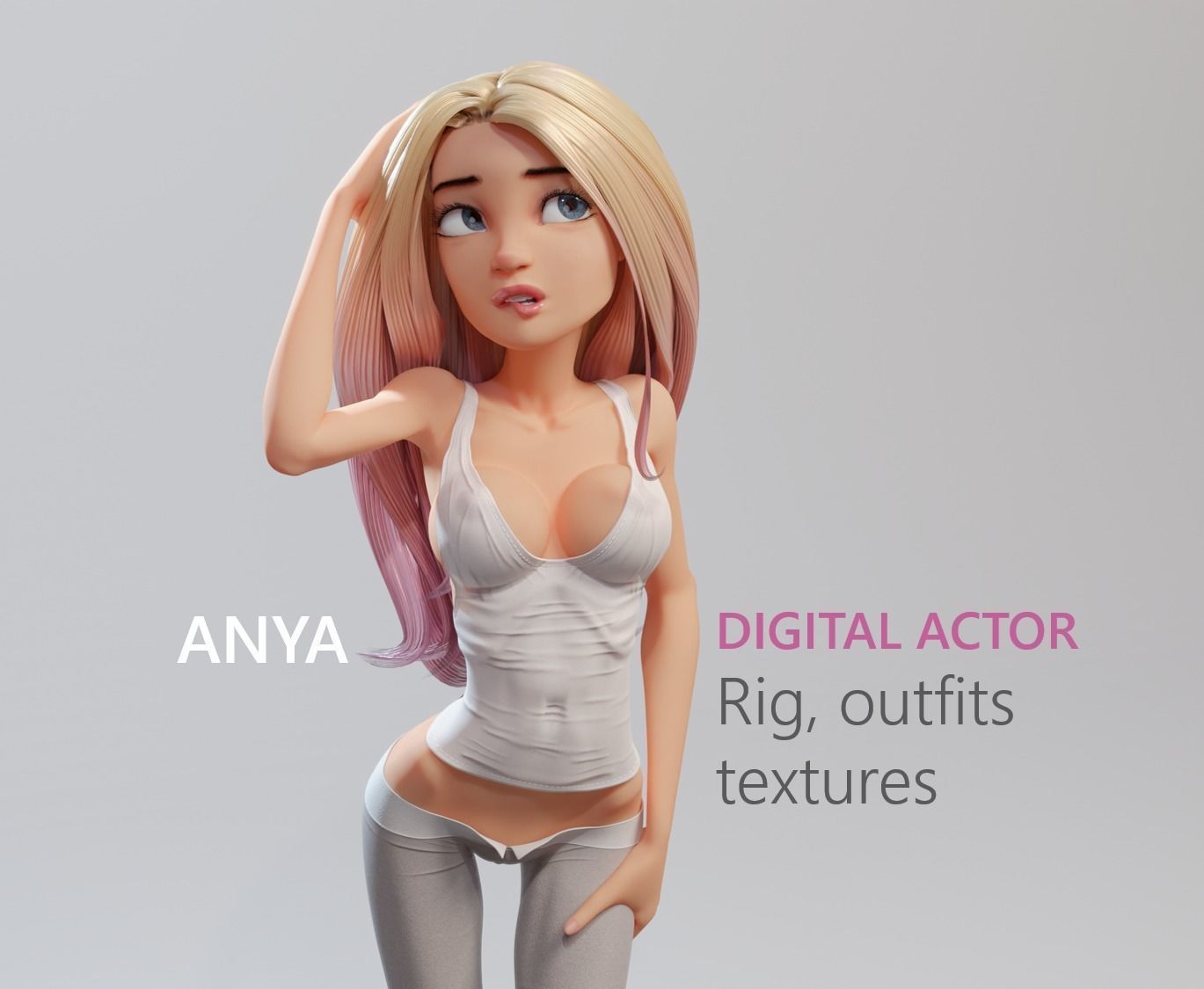 Anya Stylized Digital Actor