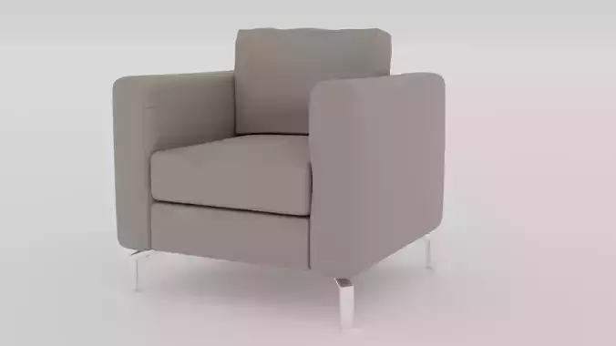 Sofa Natuzzi Milano ArmChair 3d model