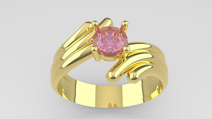 Engagement Ring  Free 3D print model
