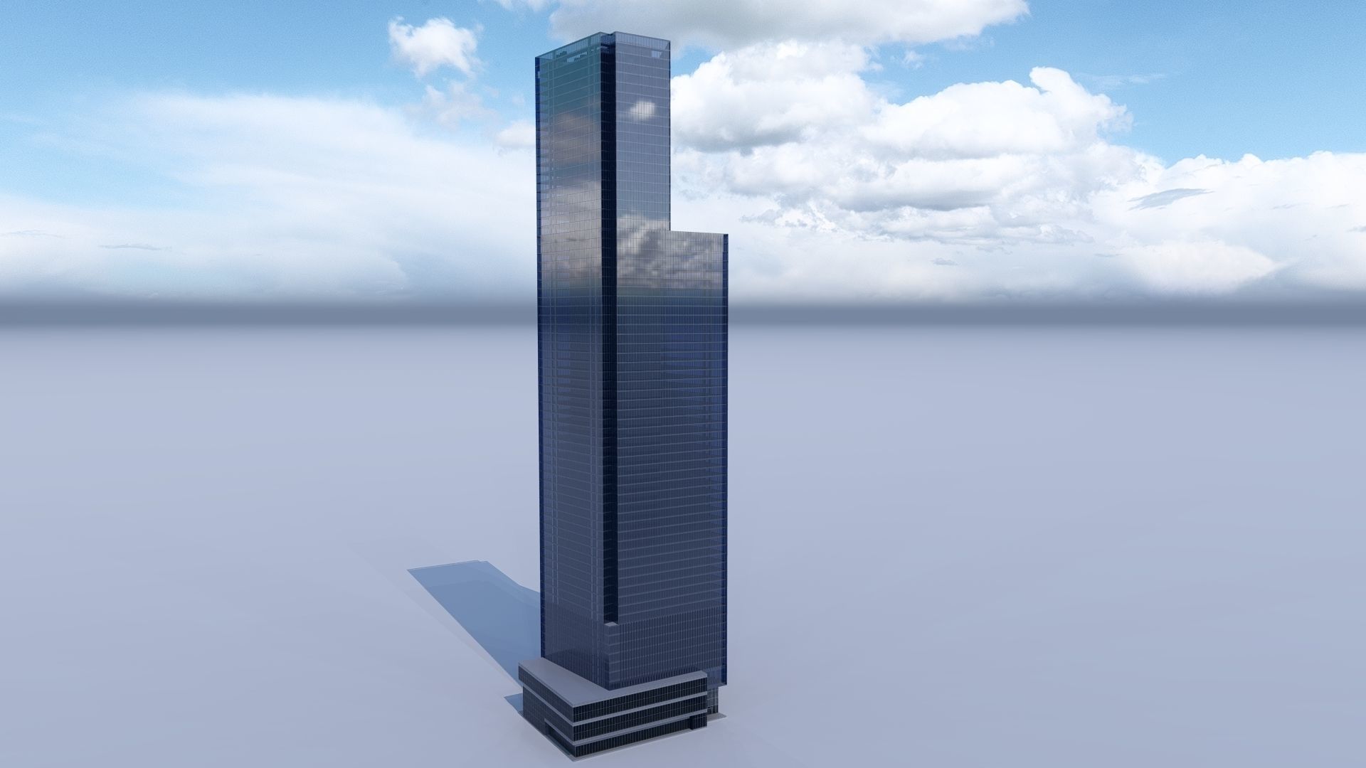 4 World Trade Center 3D model_8