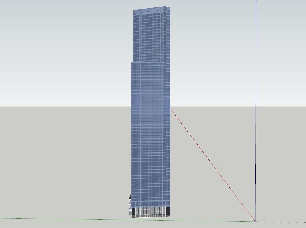 4 World Trade Center 3D model_11