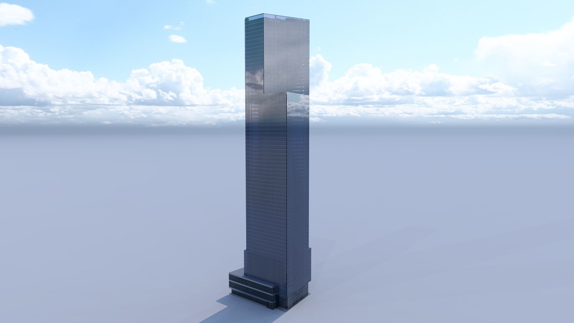 4 World Trade Center 3D model_7