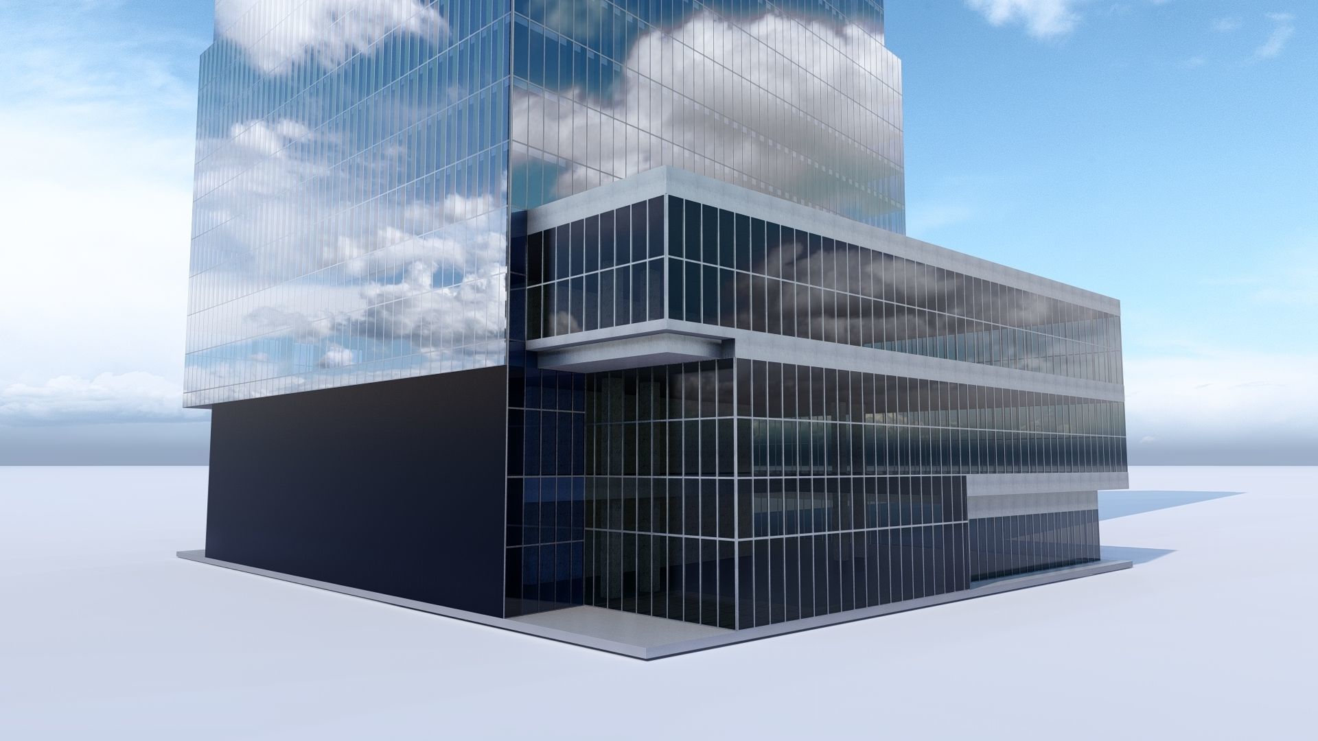 4 World Trade Center 3D model_4