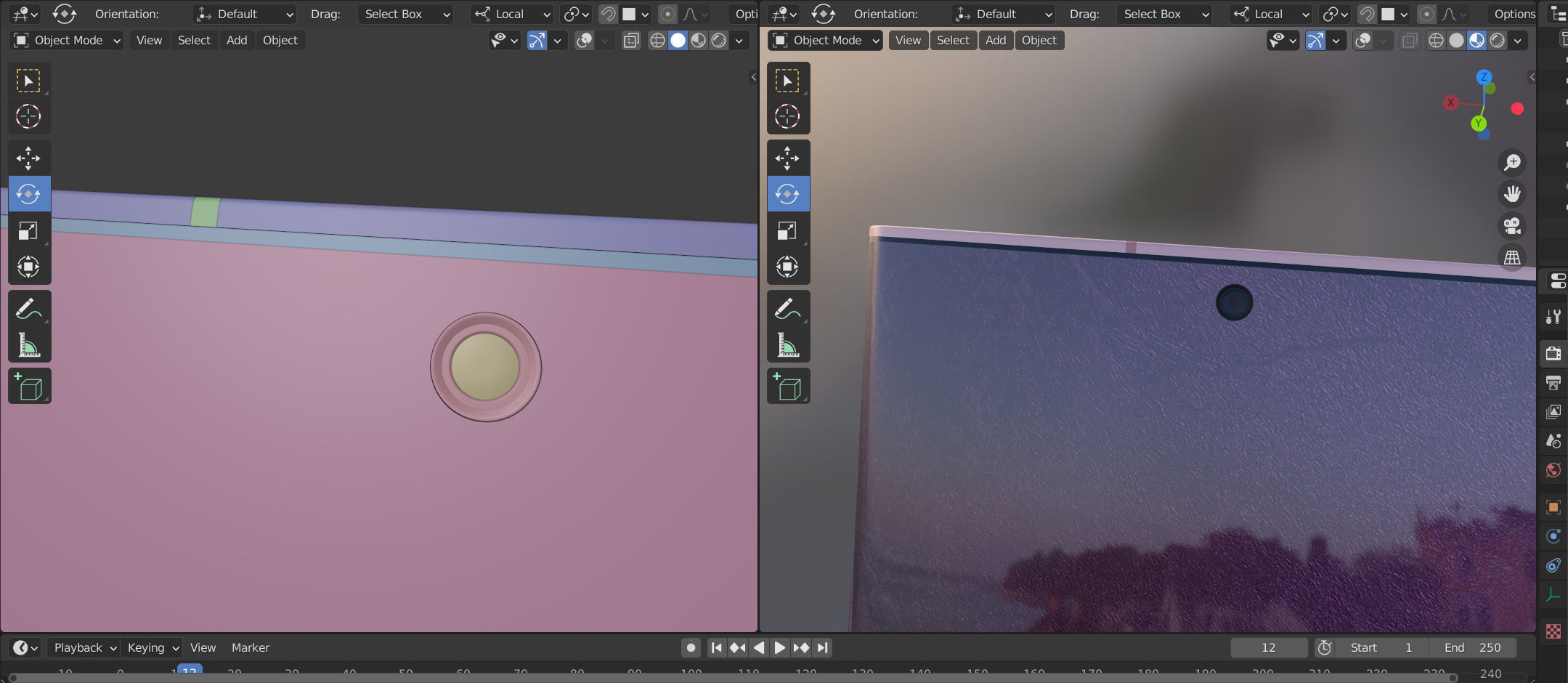Galaxy Note 20 Ultra - animation 3D model_7