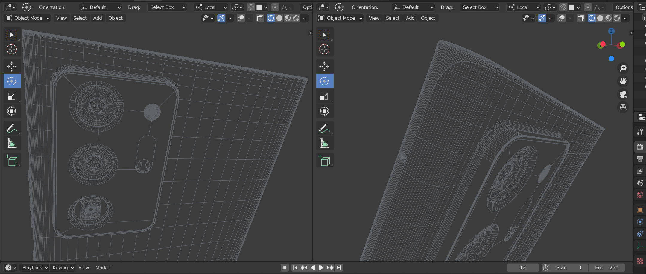 Galaxy Note 20 Ultra - animation 3D model_9