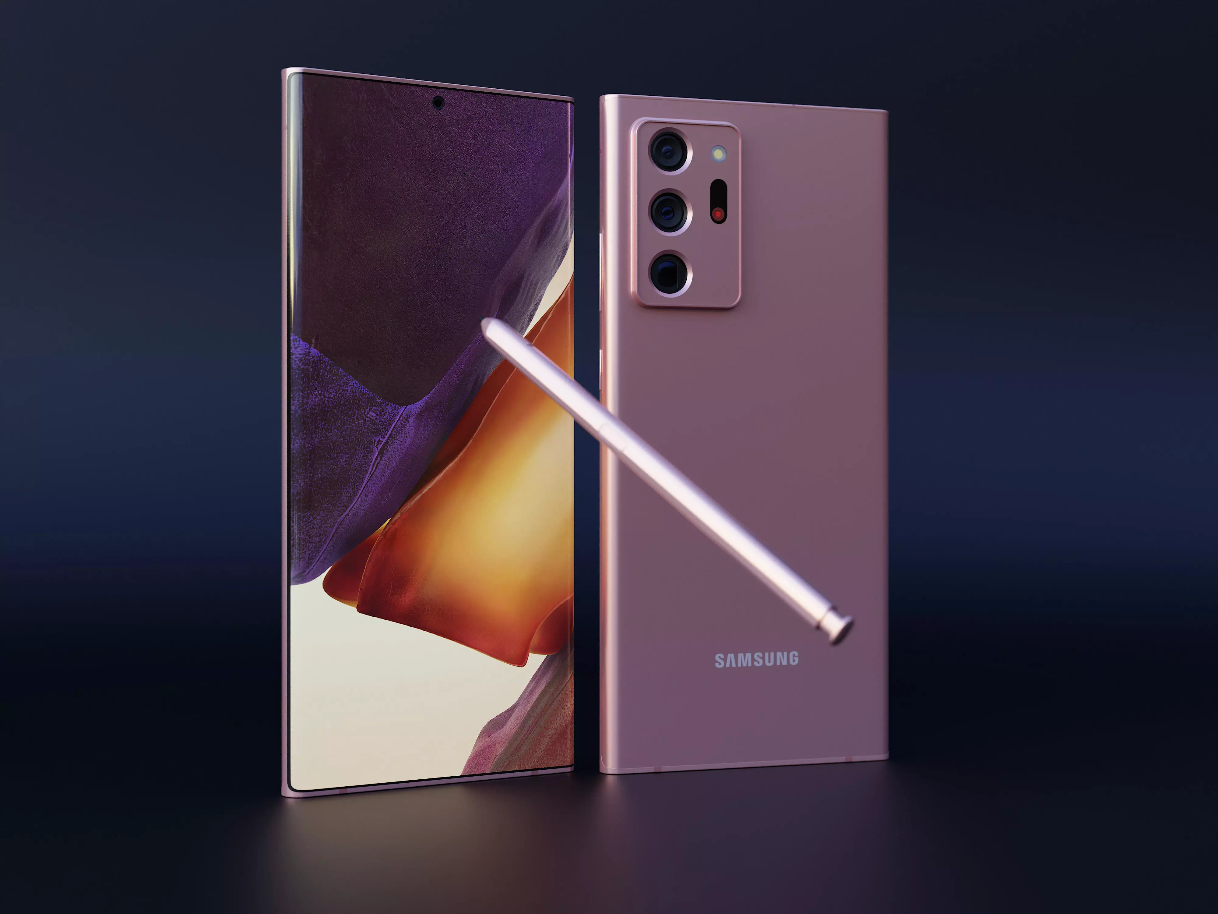 Galaxy Note 20 Ultra - animation 3D model_0